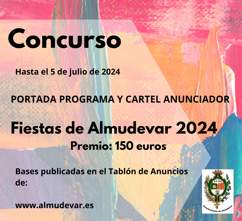Imagen Bases Concurso Portada programa y Cartel Fiestas de Almudévar 2024