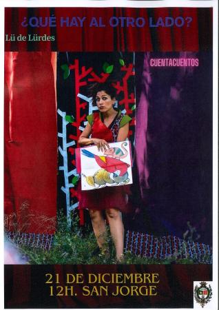 Imagen LÜ DE LURDES: Cuentacuentos ¿Qué hay al otro lado?
